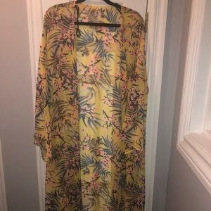 Women’s Plus Size Long Kimono